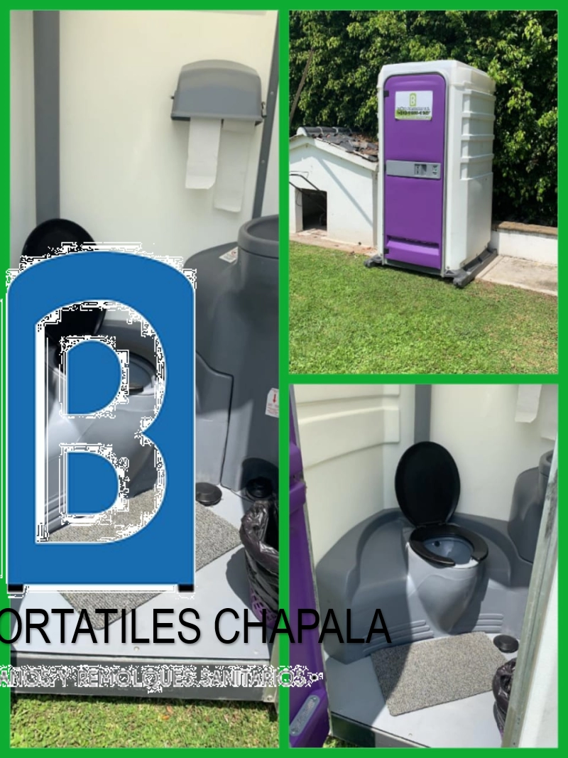 Venta de Sanitarios portátiles para la construcción y eventos VIP